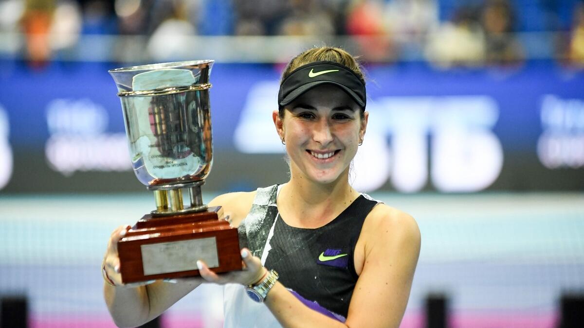 Bencic and Rublev victorious in Moscow
