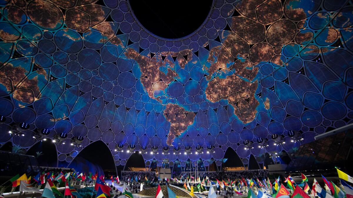 Photo: File (Expo 2020 Dubai opening ceremony)