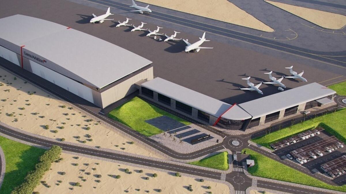 The private jet terminal at Sharjah International Airport will be built with an investment of over Dh110 million.