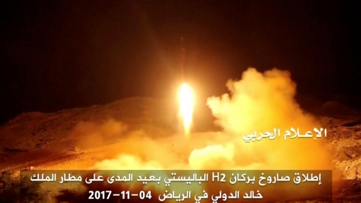 Yemen rebel missiles fired at Saudi appear Iranian: UN