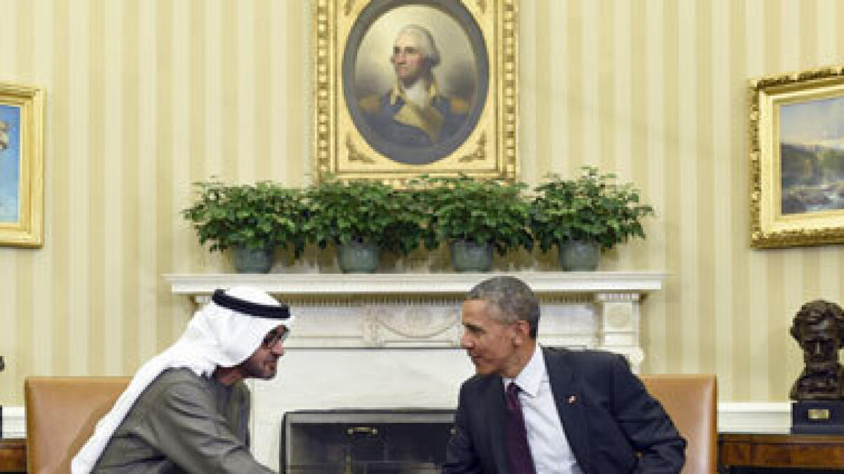 Mohammed bin Zayed, Obama stress importance of GCC-US alliance