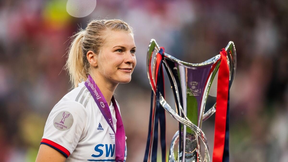 Hegerberg's talent is matched too by a fearlessness in standing up for the rights of her gender in her sport