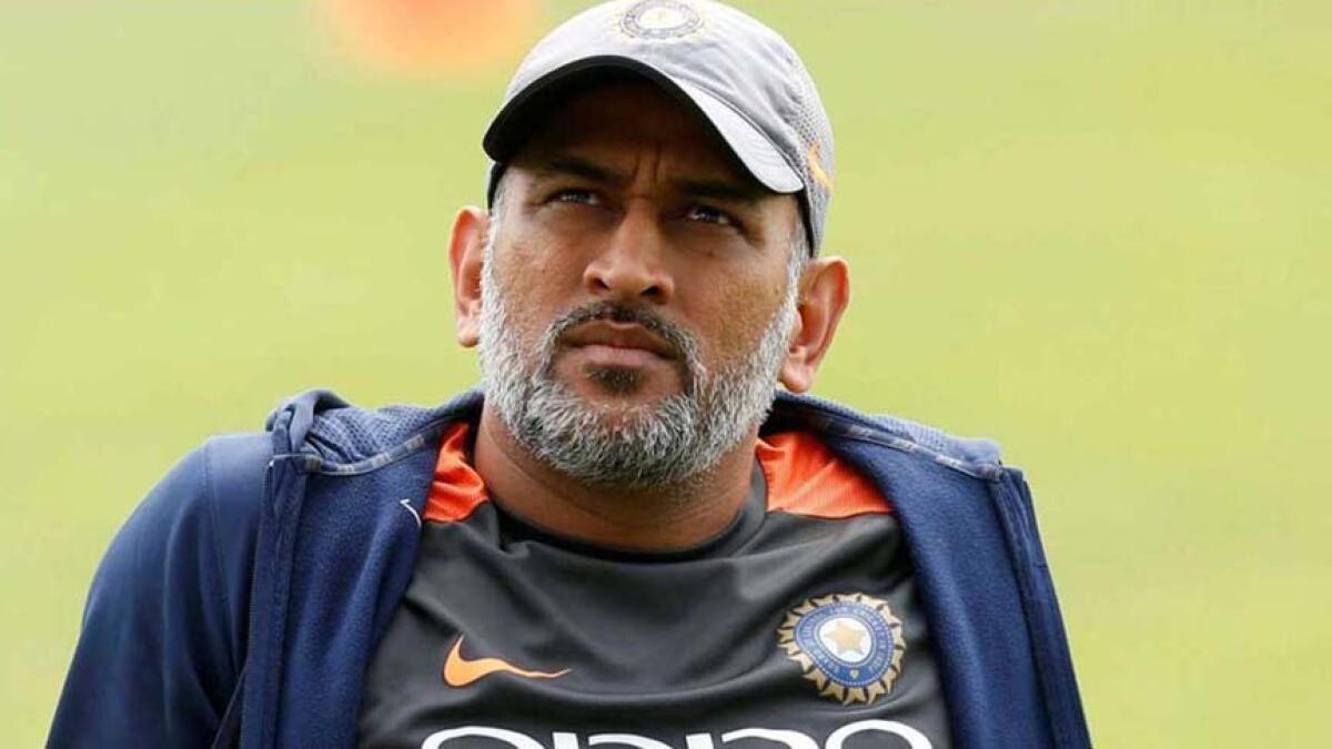 Dhoni has been on a break since India's World Cup 2019 semifinal defeat to New Zealand. -- Agencies