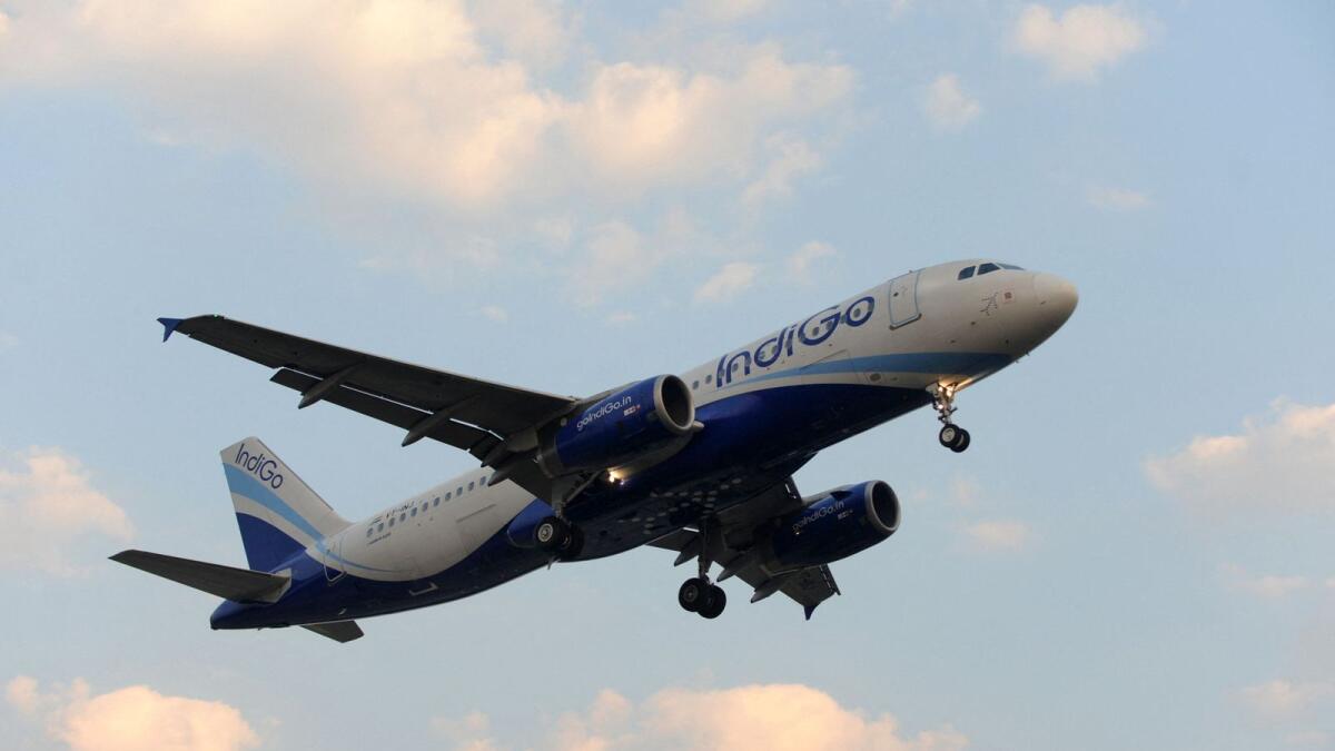 (FILES) An Indigo Airlines Airbus A320 aircraft. Photo: AFP