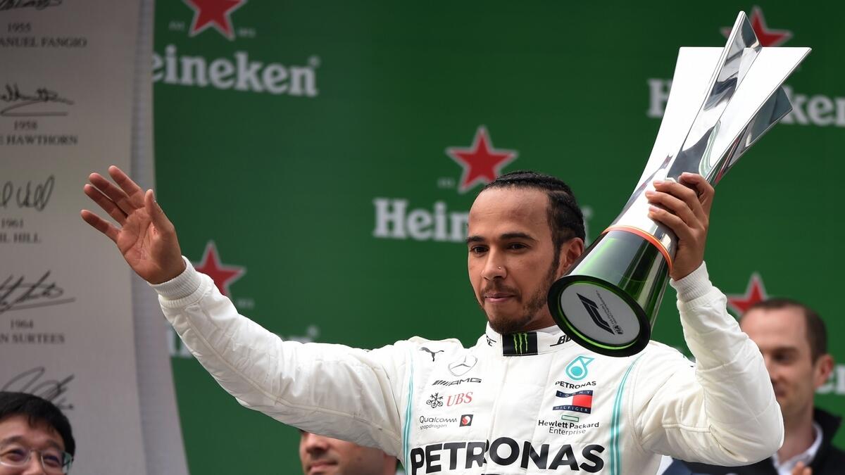Hamilton wins Formula Ones 1,000th race