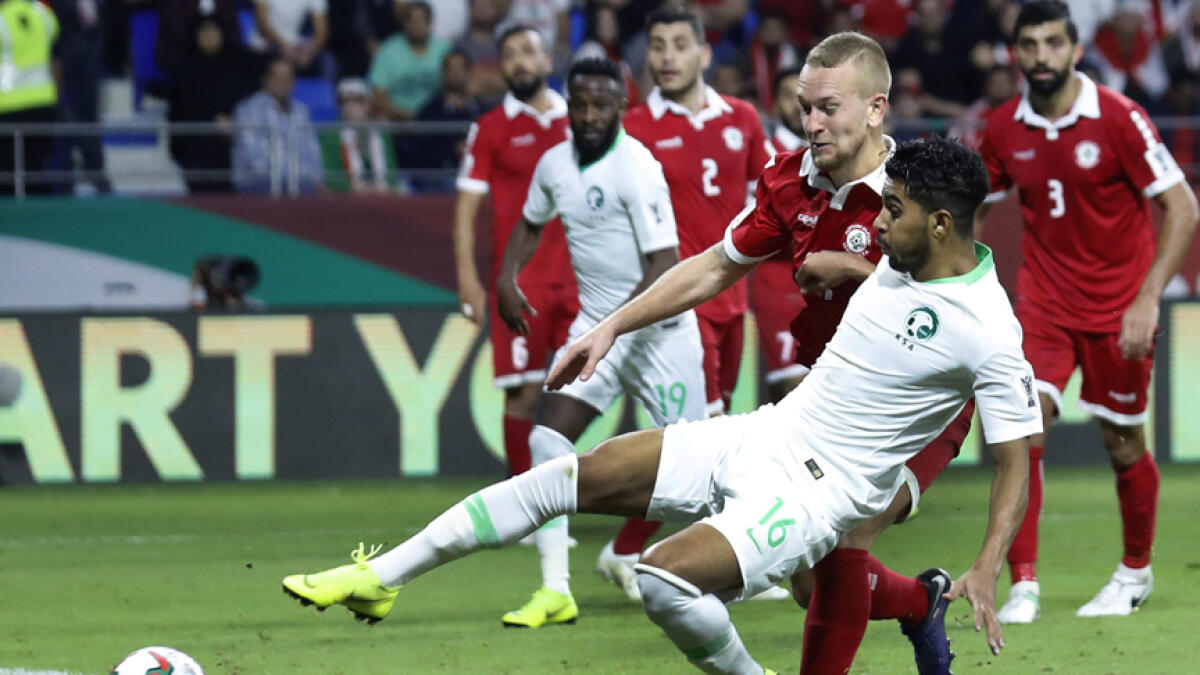 AFC Asian Cup: Saudi defeat Lebanon, march into round of 16