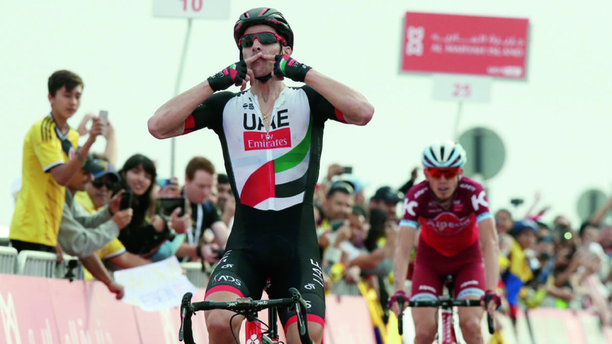 UAE Teams Costa is king at Abu Dhabi Tour Queen Stage