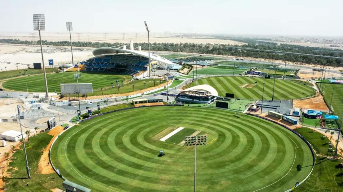 Abu Dhabi Cricket &amp; Sports Hub - Picture courtesy @adsportshub/ X