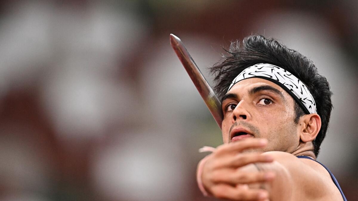 Neeraj Chopra threw the javelin long enough to become only the second Olympic individual gold medallist from India, the world’s second most populous country. (AFP)