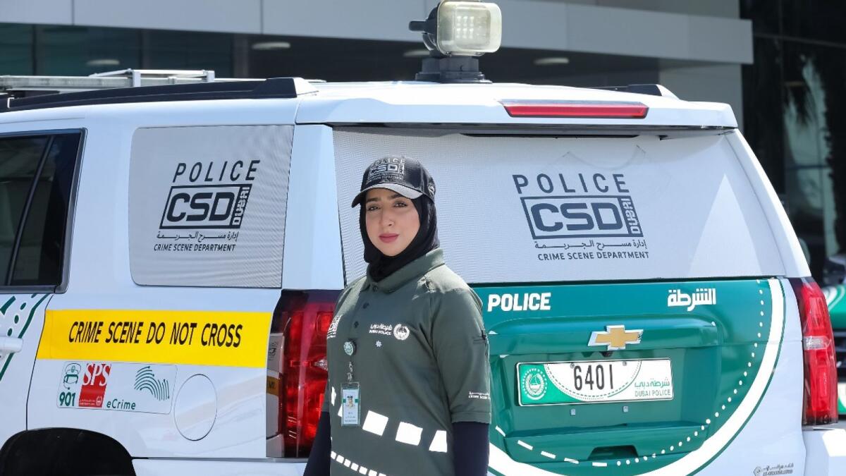 Lt Khadijah Al Balooshi of the Dubai Police.