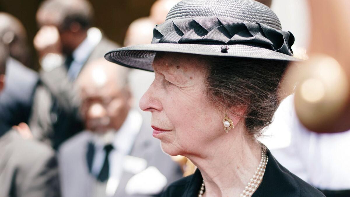 AFP Photo of Princess Anne used for illustrative purposes