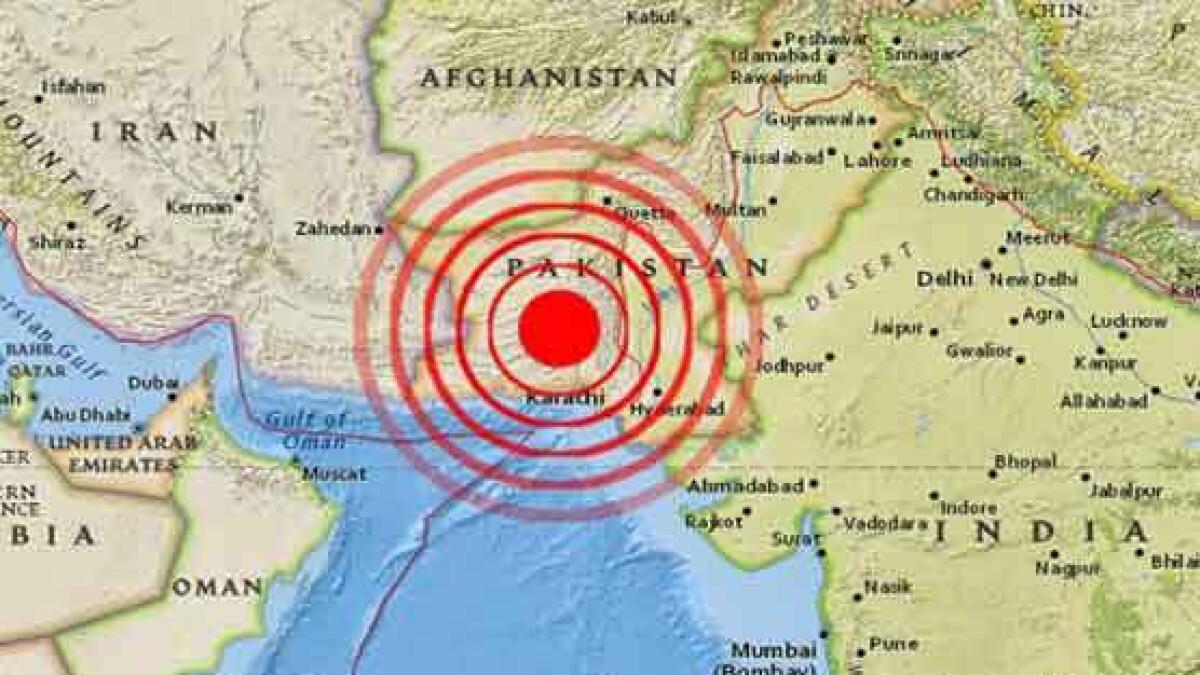 Earthquake jolts northern Pakistan, Afghan mountain range