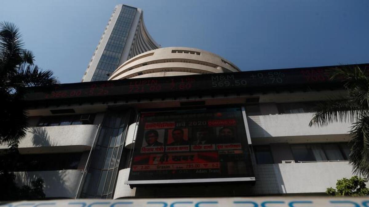 The 30-share BSE Sensex was trading 462.77 points, or 1.24 per cent, higher at 37,881.76 and the NSE Nifty was up 136.35 points, or 1.24 per cent, to 11,158.55. - Reuters