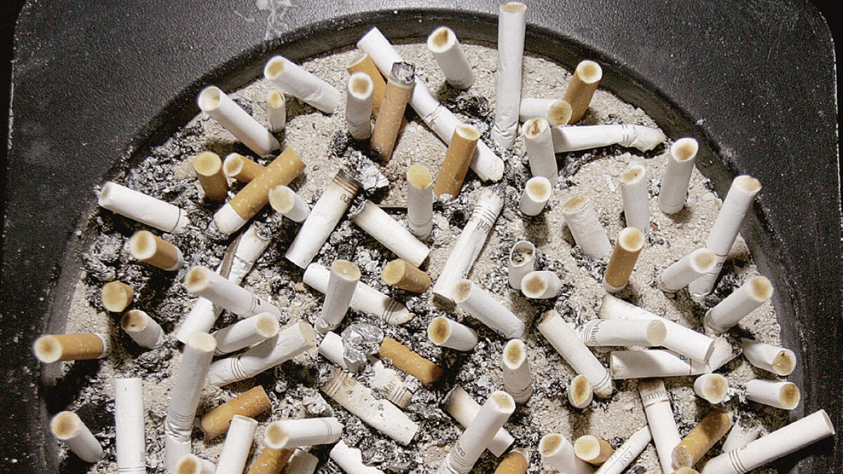Its not just smoke, cigarette butts kill, too 