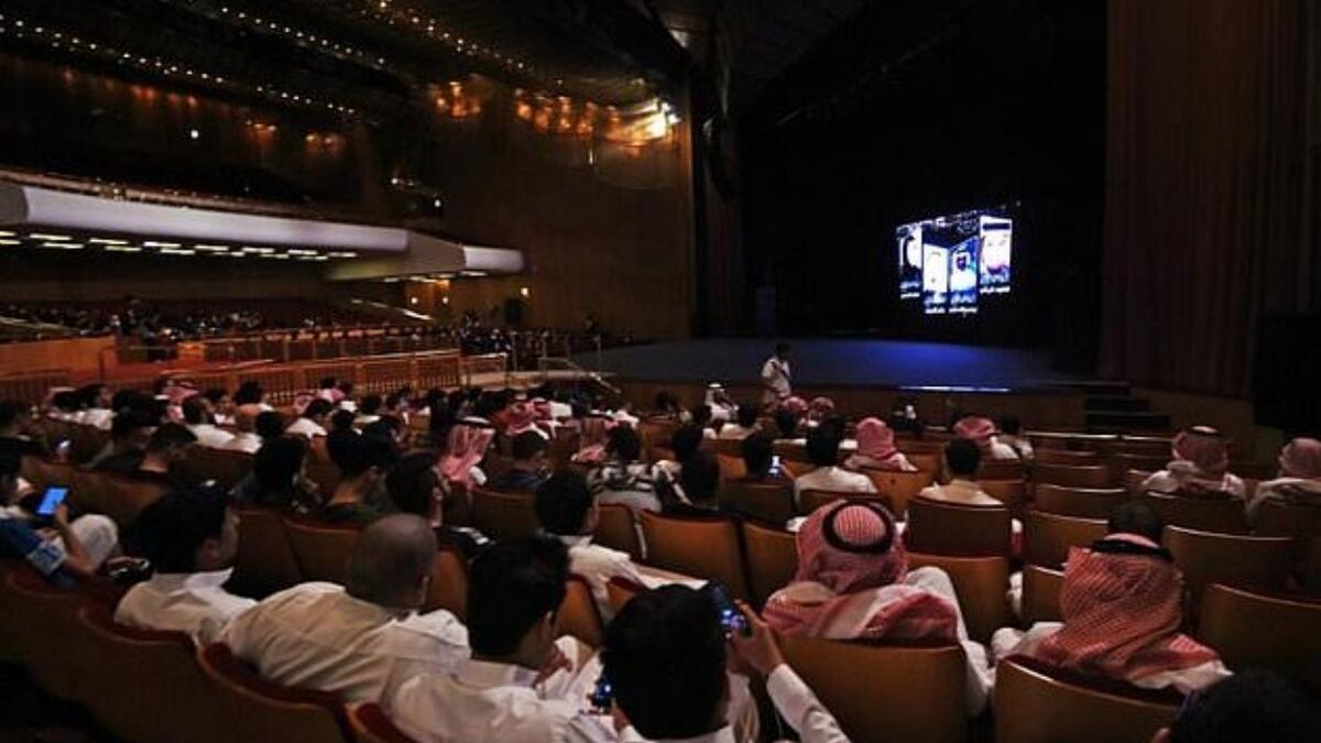 Rare movie night in Saudi Arabia ahead of likely ban lift