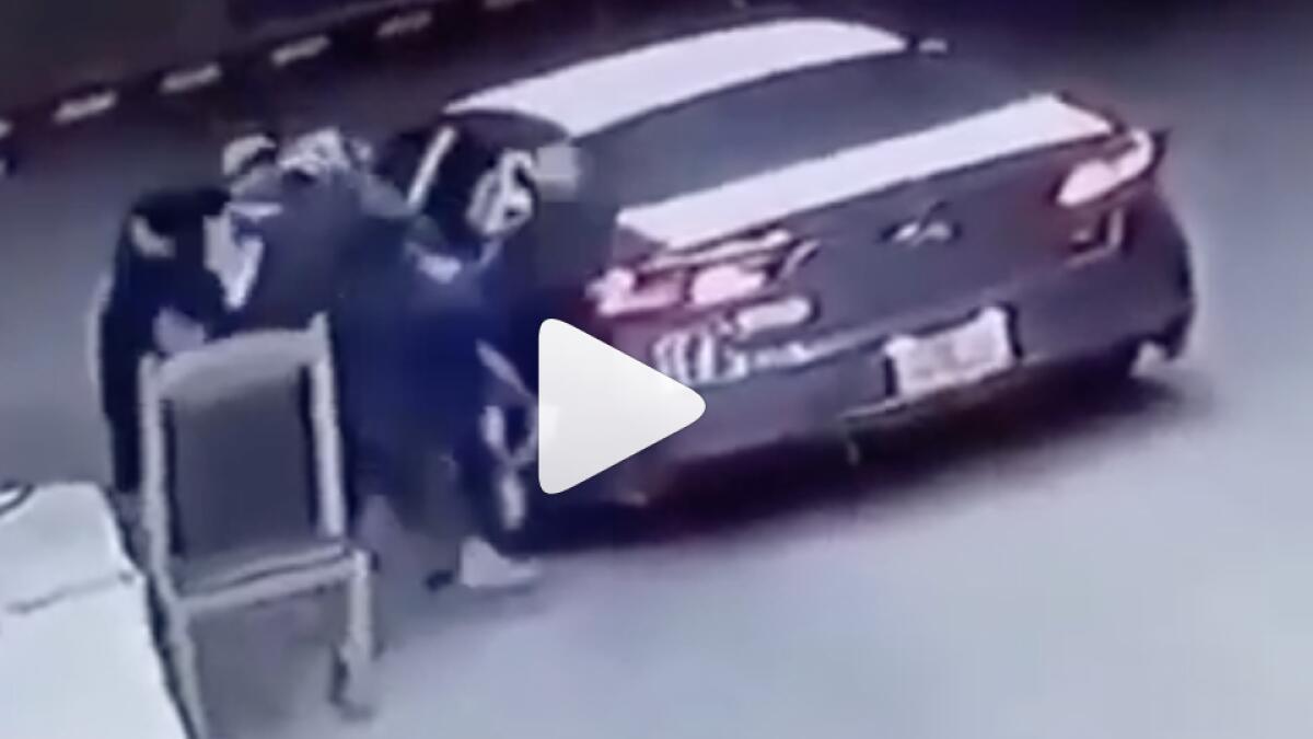 Video: Petrol pump workers kidnapping, Dh4,895 robbery shocks netizens