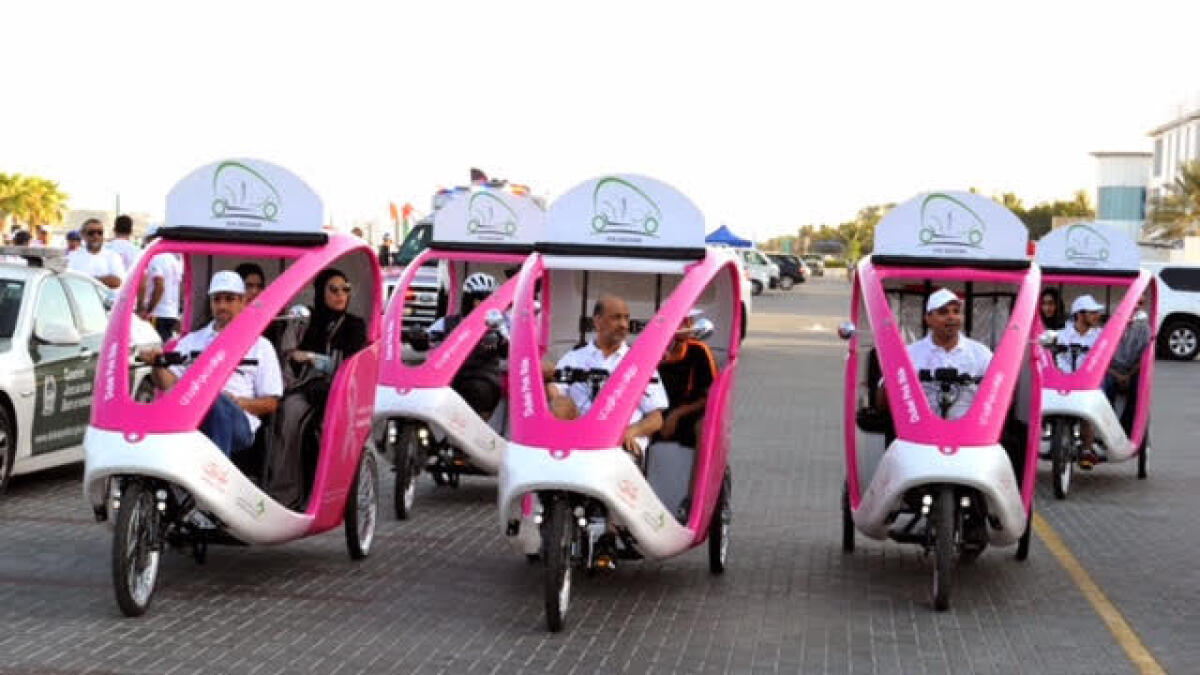 Bikers, cyclists ride in Dubai for breast cancer awareness