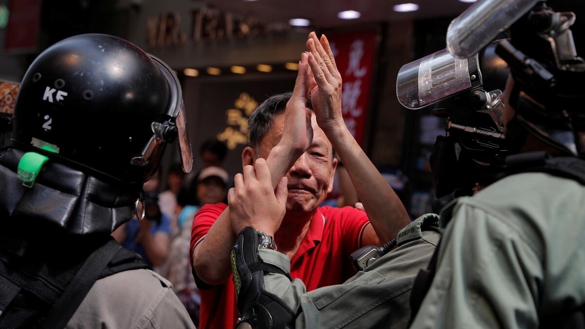 Causeway Bay, Hong Kong, China, Hong Kong protesters