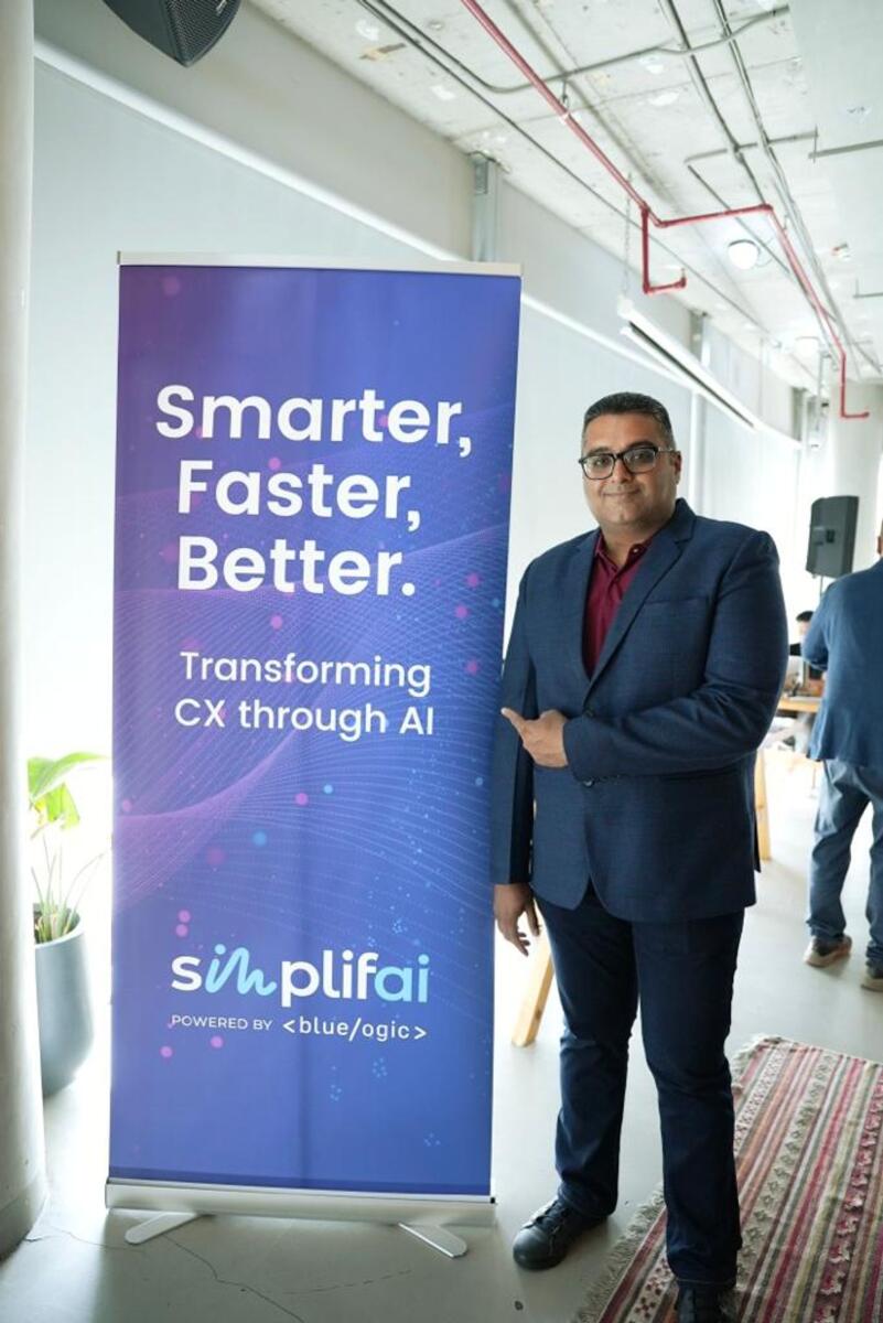 Janak Sarda, CEO and founder of Blue Logic. — Supplied photo