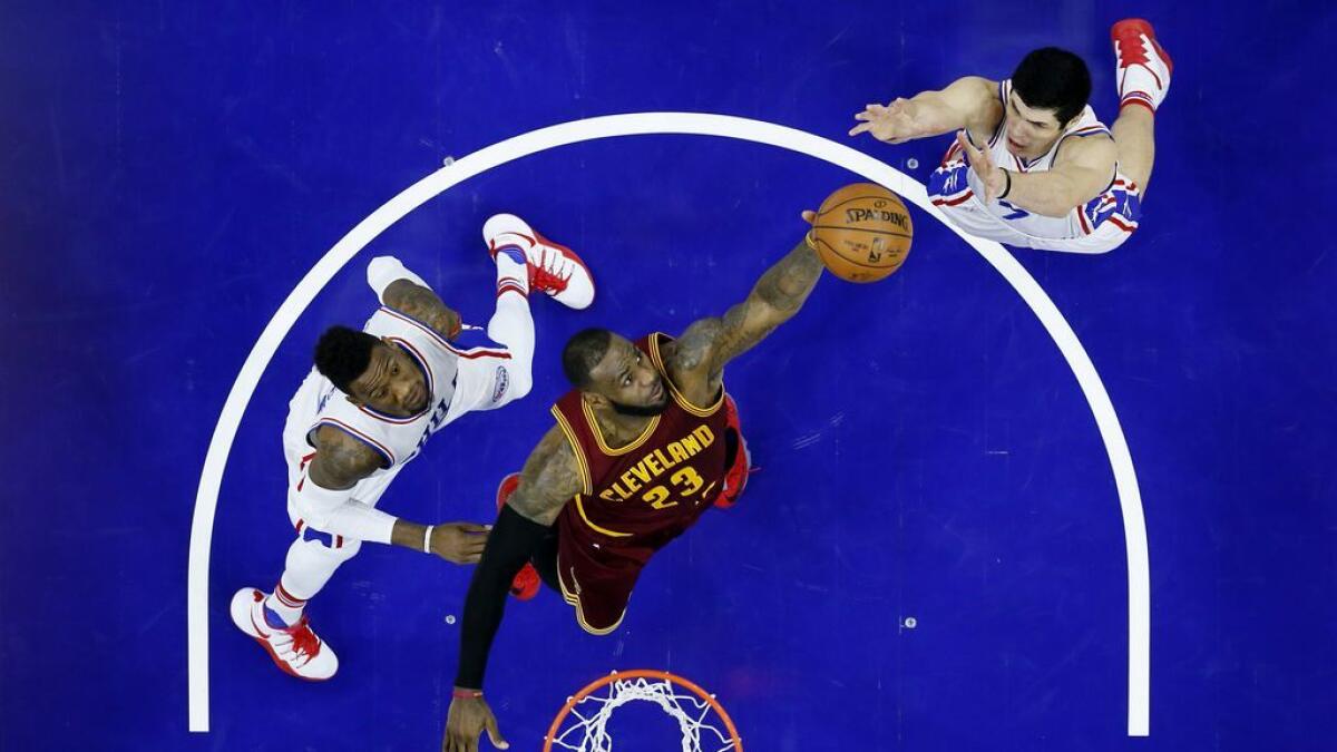 NBA: Cavaliers rally to beat 76ers