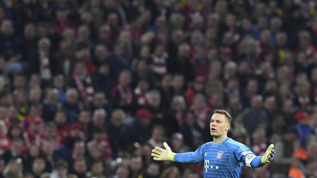 Neuer in race to be fit for Bundesliga decider