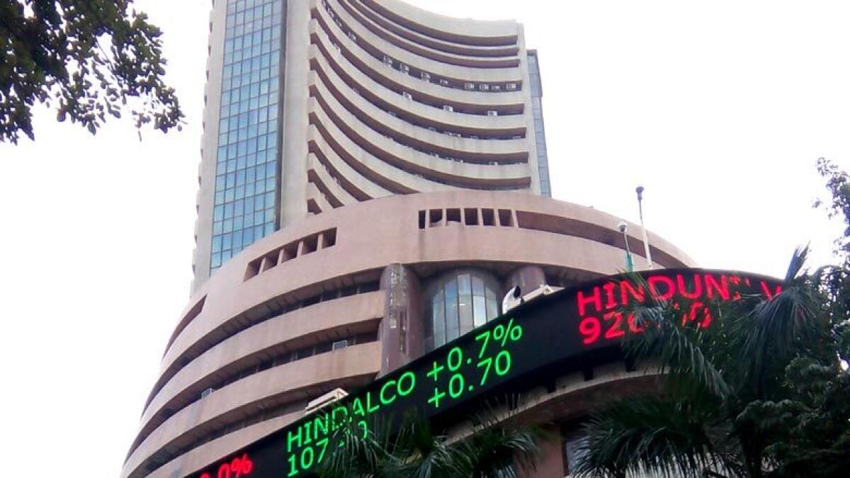 Sensex ends at record closing high; Nifty ends over 11,000 mark