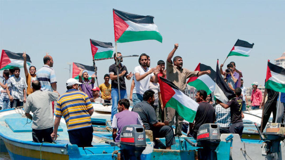 Israel navy stops 4-boat flotilla seeking to defy Gaza blockade