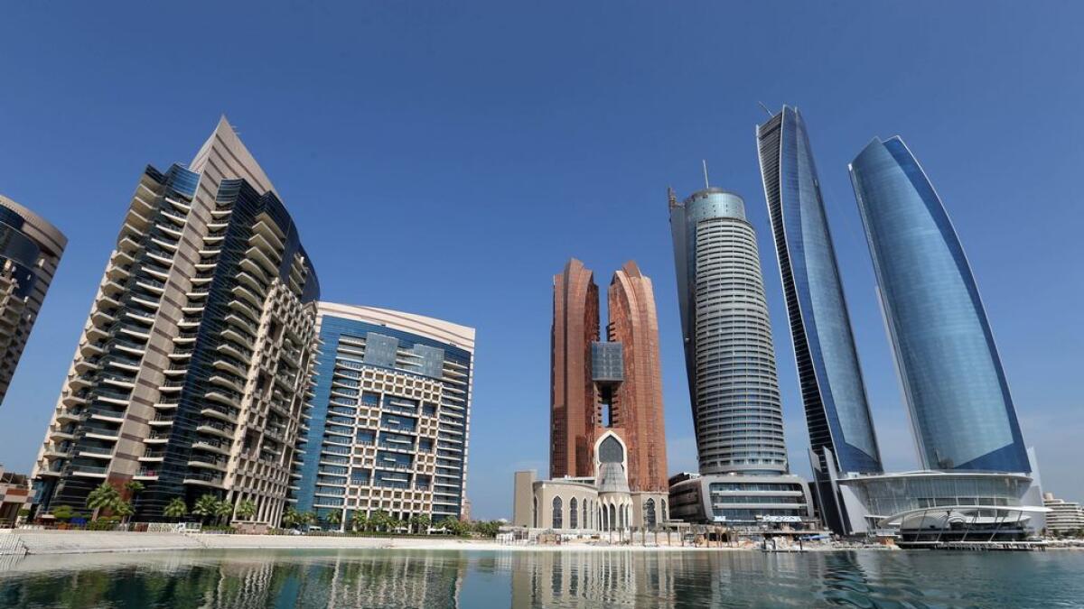 The Abu Dhabi skyline. — File photo