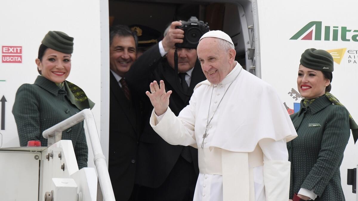 Pope Francis in Egypt for historic visit
