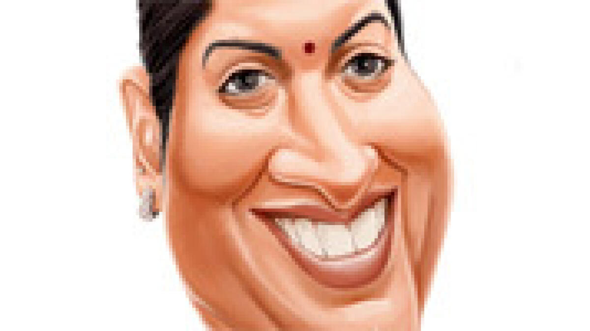 Smriti Irani: India’s &#8232;other famous daughter-in-law