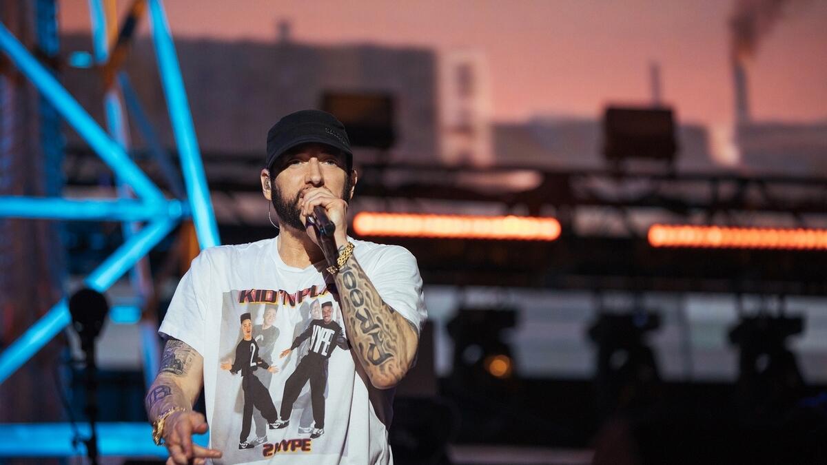 Eminem wins hearts and fans in capital with Yas Island gig
