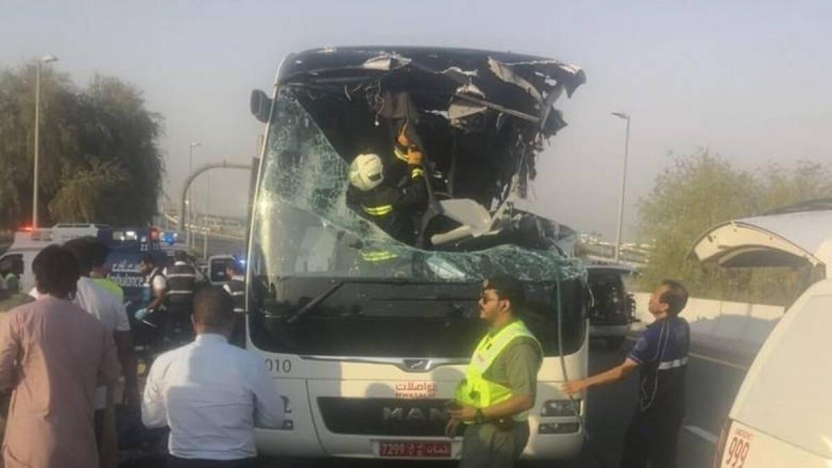 Dubai bus crash, Relatives, mark, first death anniversary, Dubai bus crash victims,