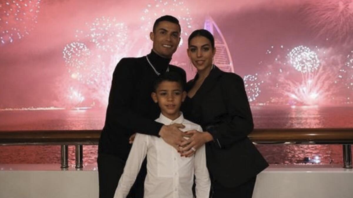 Ronaldo rings in New Year in Dubai with family