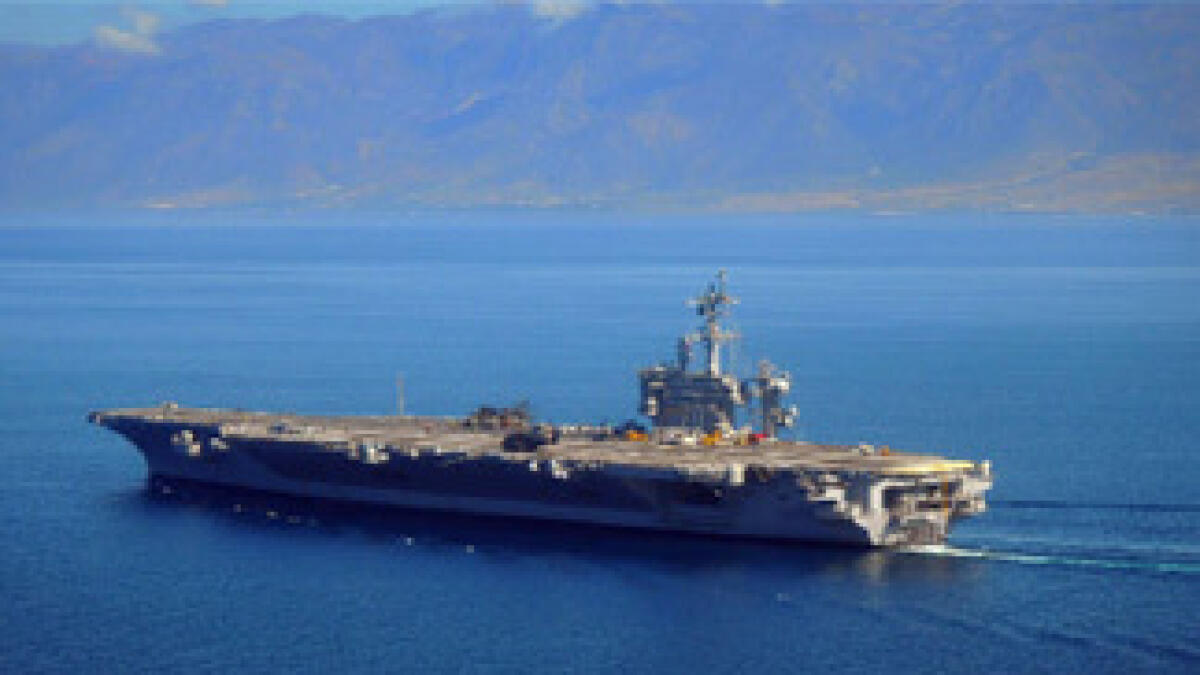 One of the ships in US Navy's Middle East based 5th Fleet. — File photo