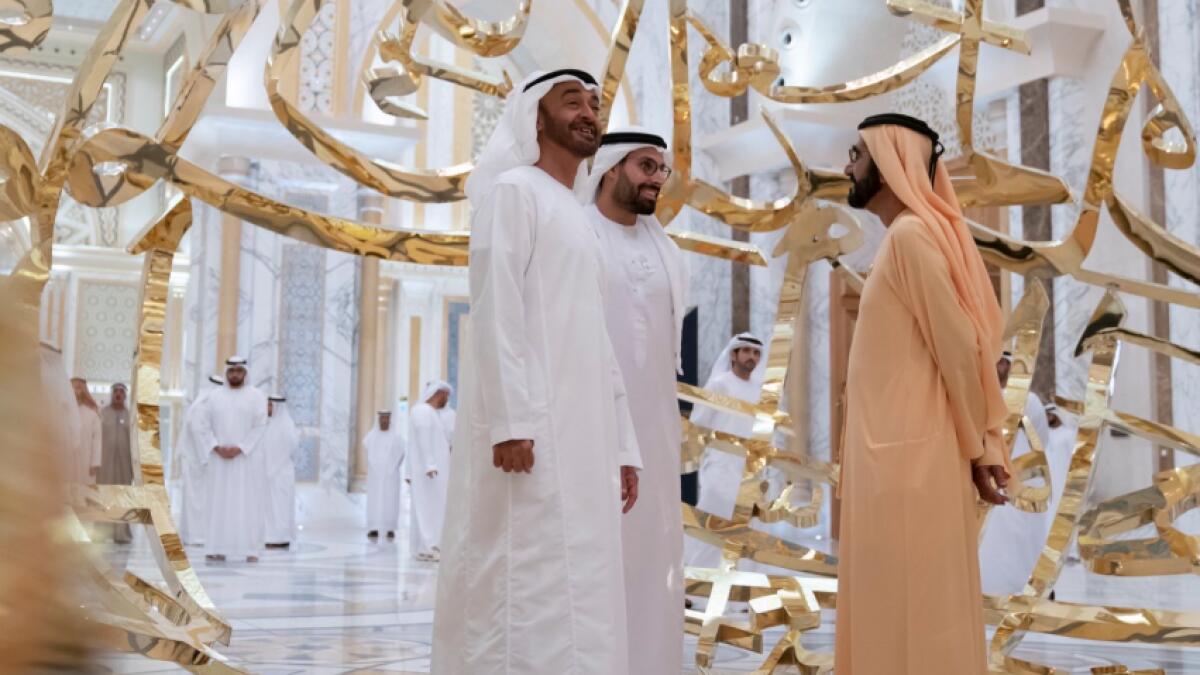 Photos: UAE leaders inaugurate Qasr Al Watan in Abu Dhabi