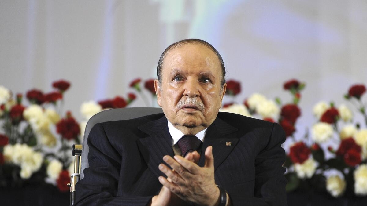 Abdelaziz Bouteflika.- AP file photo
