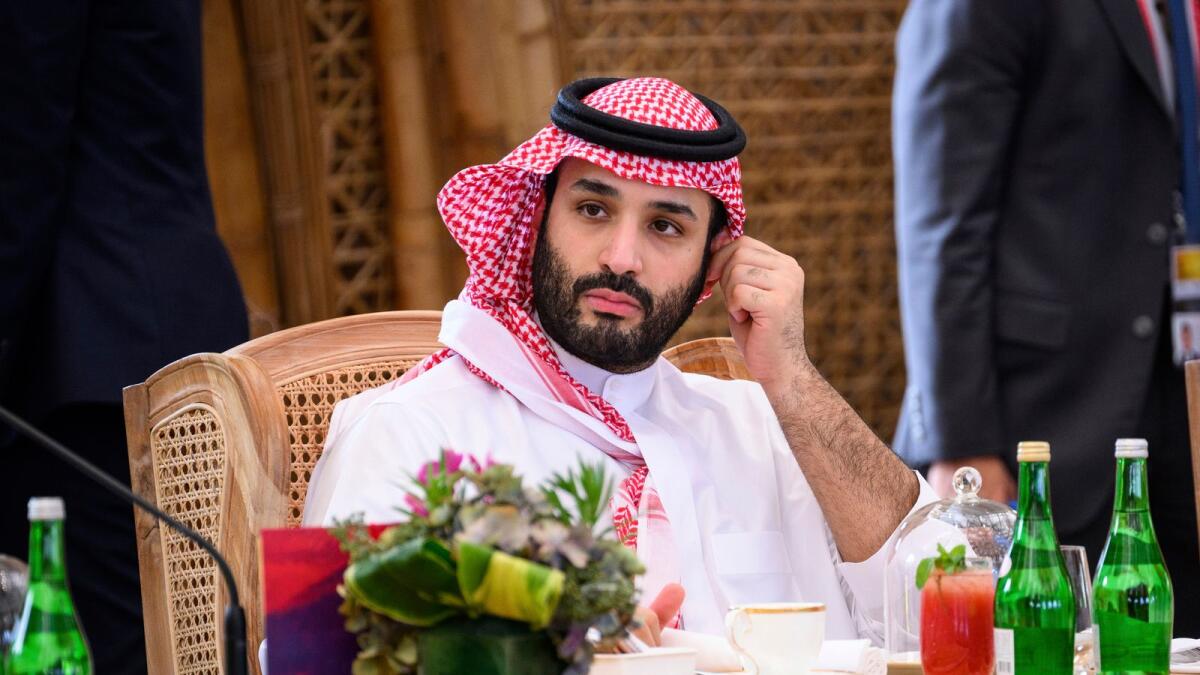 Crown Prince Mohammed bin Salman of Saudi Arabia. — AP file