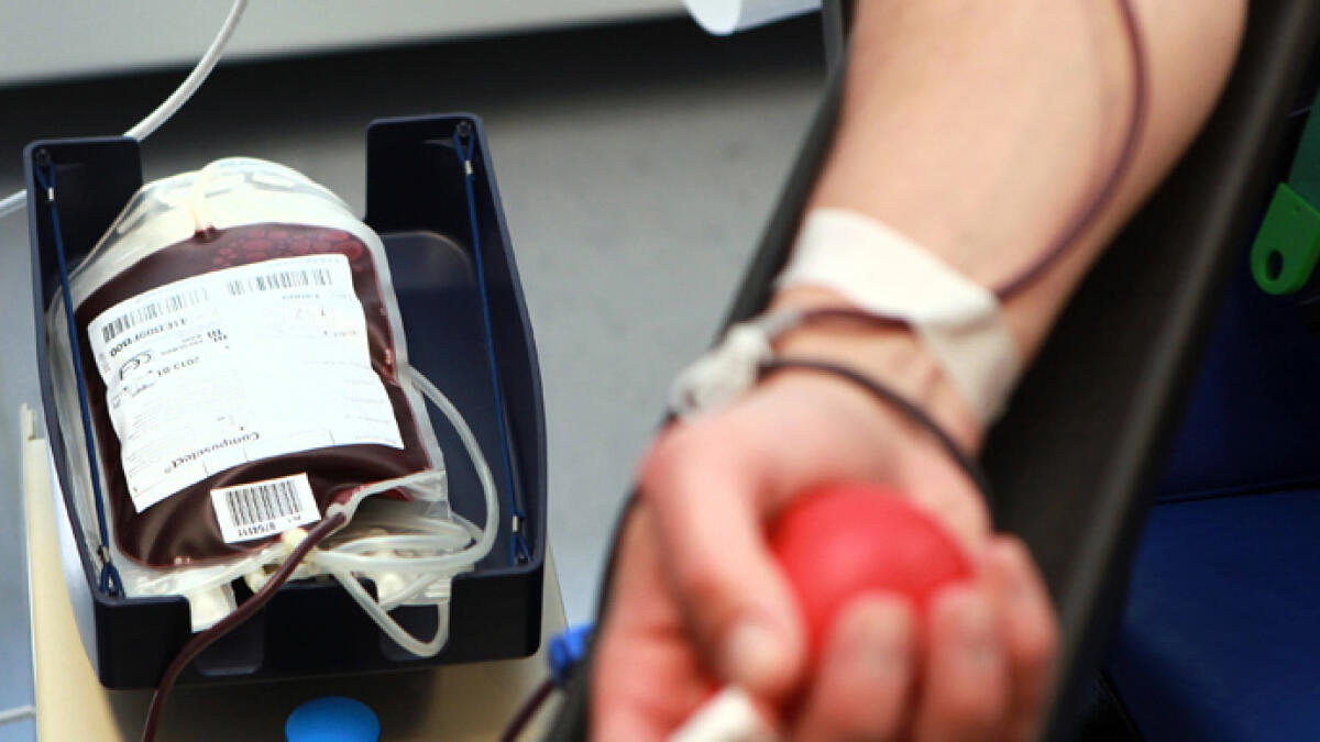 Your blood can save 3 lives, so donate today