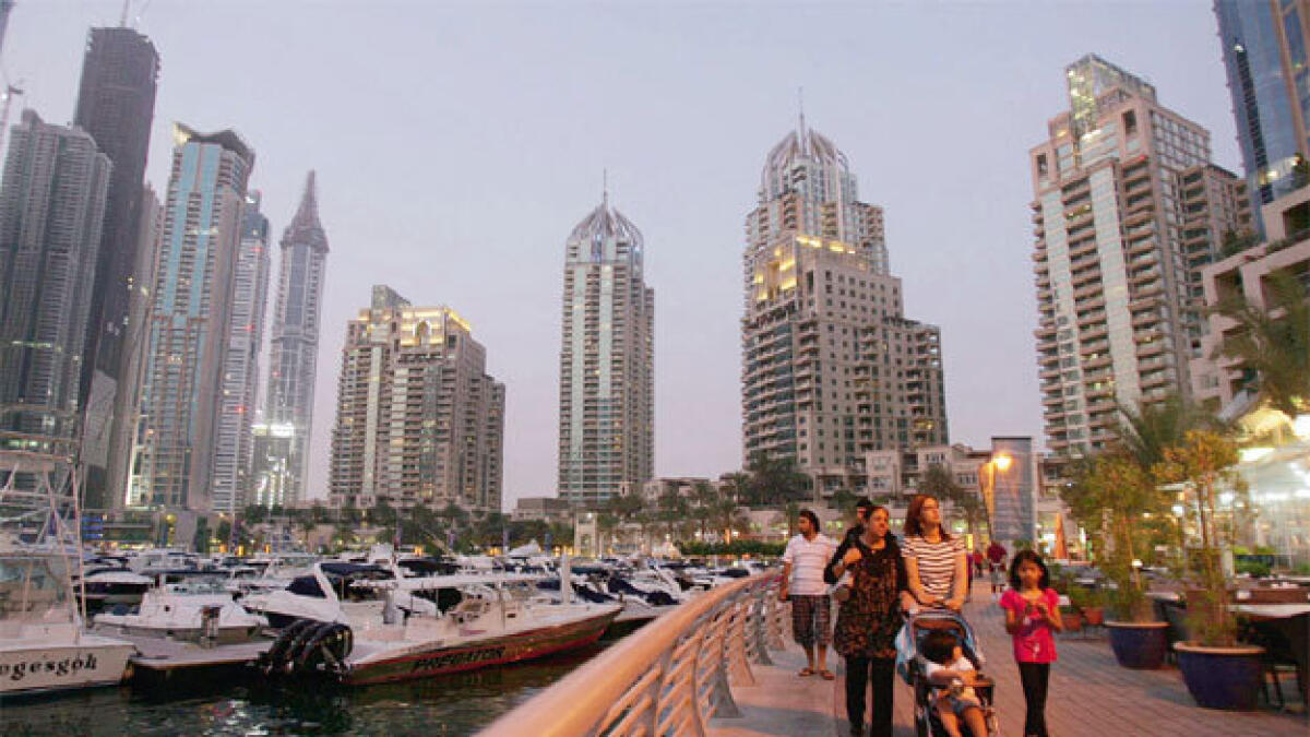 Dubai real estate easing up