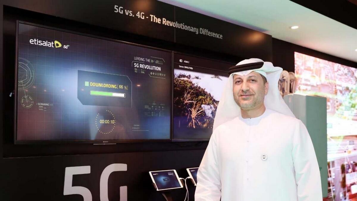 Experience the future of 5G with Etisalat at Gitex