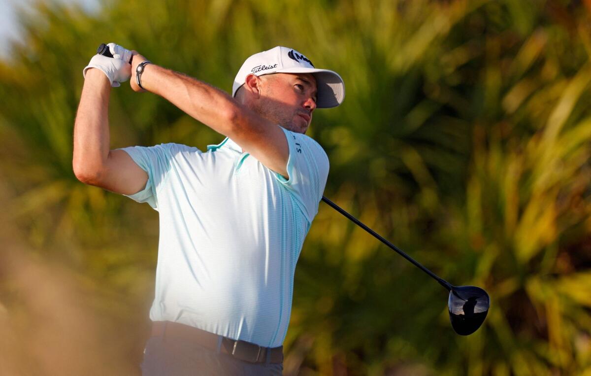 Brian Harman of the United States will make his debut at the 35th Hero Dubai Desert Classic. - AFP