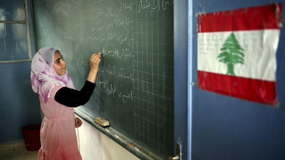 Lebanon to enroll 100,000 new Syrian students-refugees