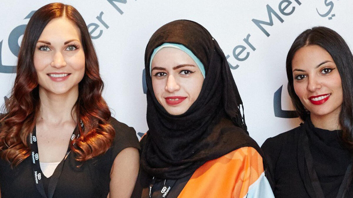 Olga Sidorova, Laila Mousa and Rania Zalami, managing directors at Meltwater, started their careers as sales consultants a few years ago and have climbed the ladder to the highest ranks in their departments.