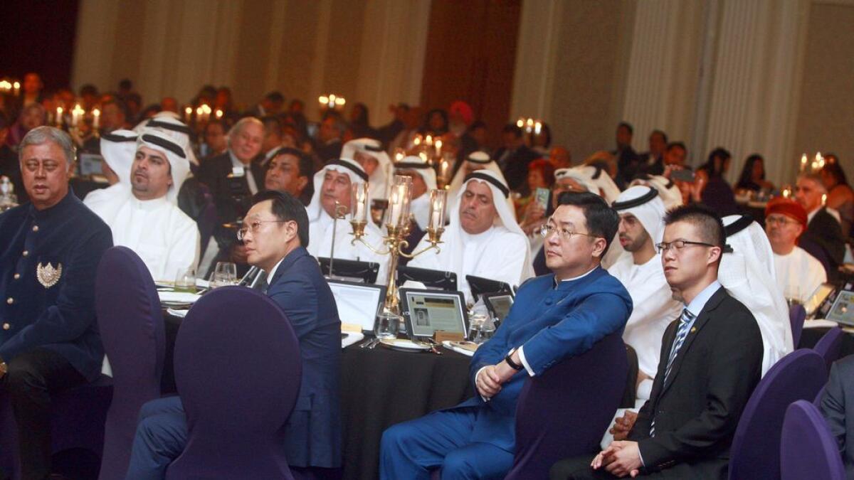 Attendees of the Asian Business Leadership Forum Awards 2016 at the Palazzo Versace, Dubai.- Photo by Mohammad Mustafa Khan/ Khaleej Times