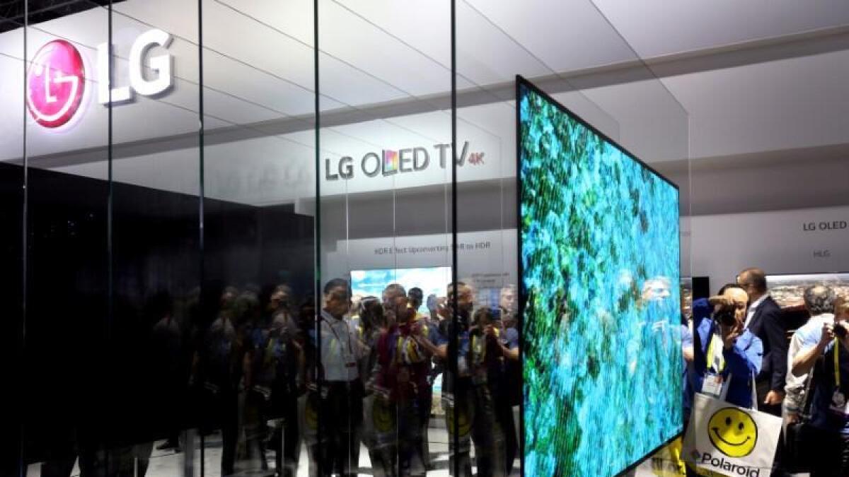 LG is one of the biggest makers of OLED televisions worldwide.