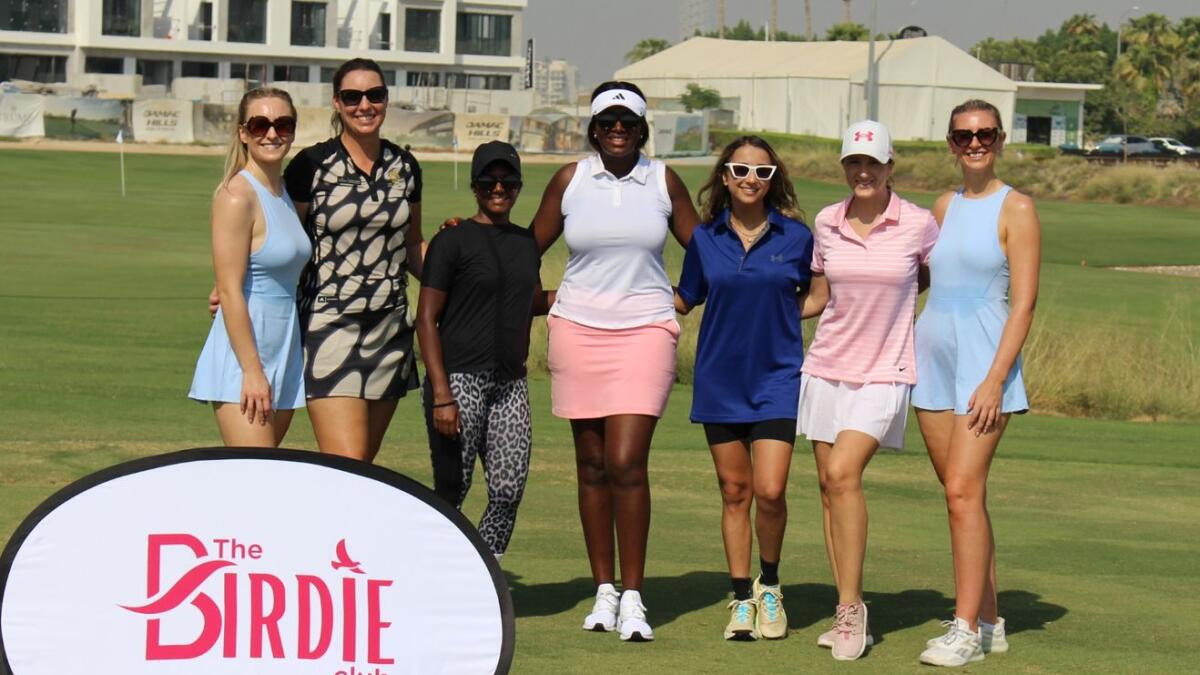 Members of The Birdie Club at Trump International Golf Club, Dubai.. - Supplied photo
