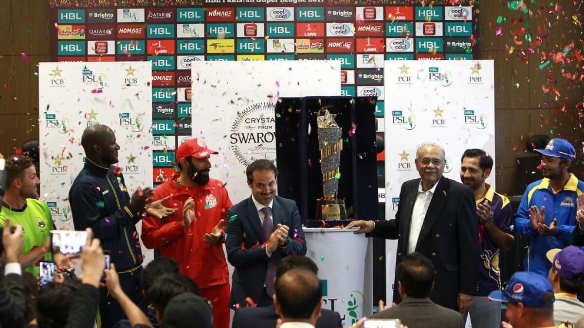 Watch: Pakistan Super League 2017 trophy unveiled in Dubai