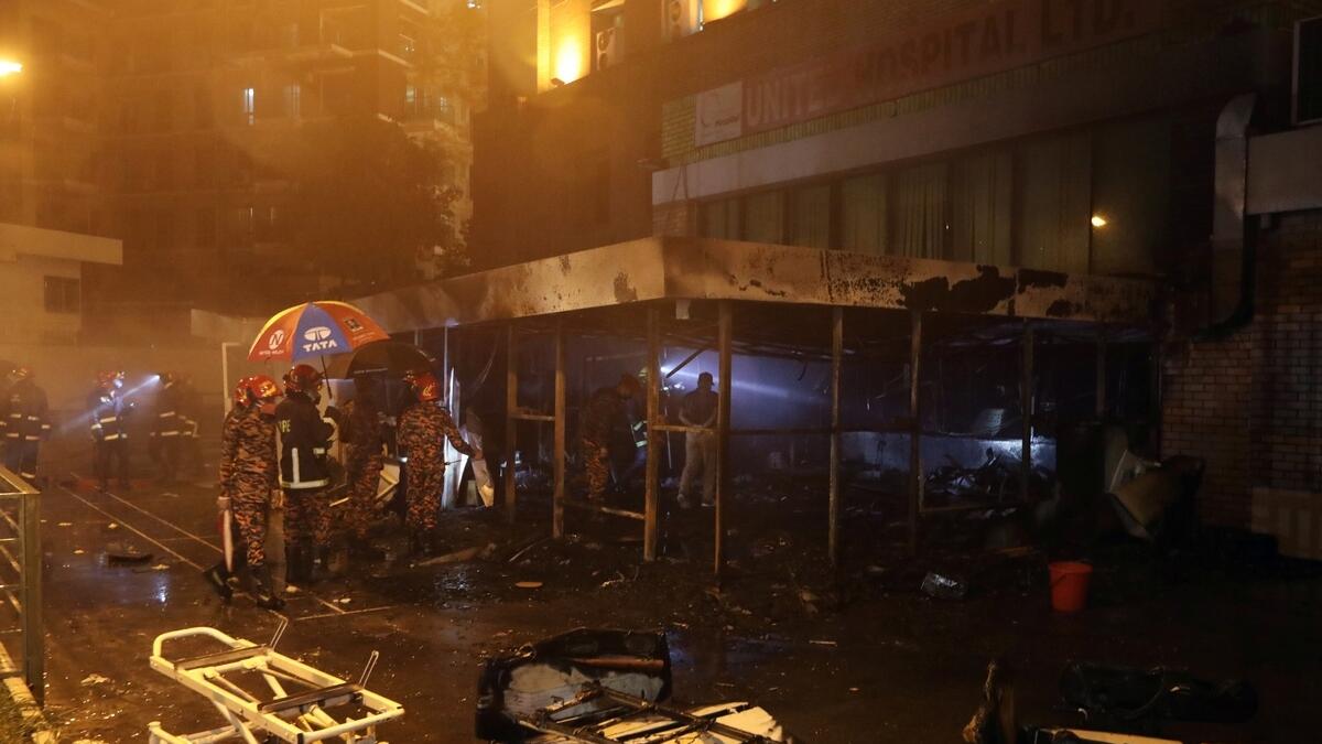 Five people, killed, Bangladesh, hospital, Dhaka, coronavirus, isolation unit, fire