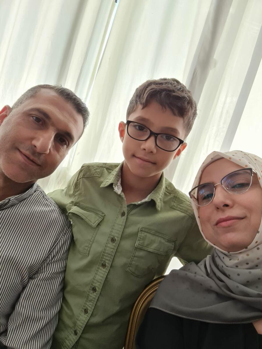 From left: Sami, Ibrahim and Maysoun — Photo: Supplied