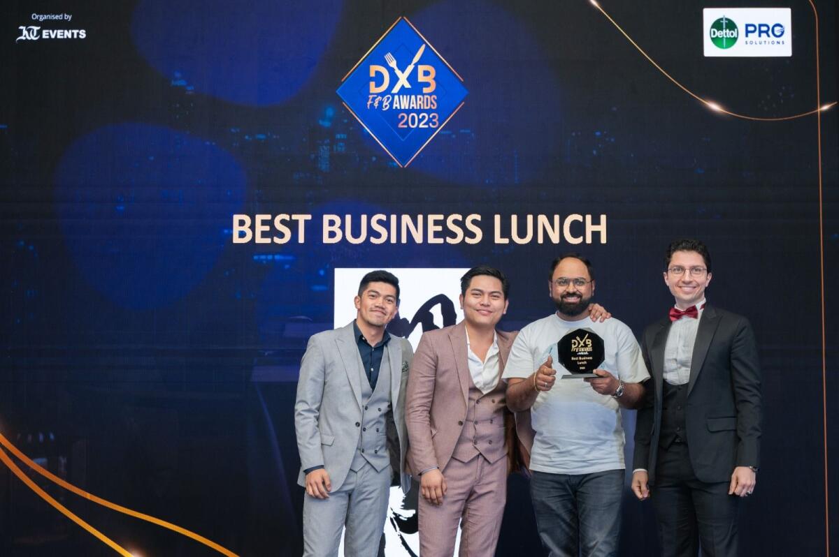 Best business lunch: Hutong Dubai